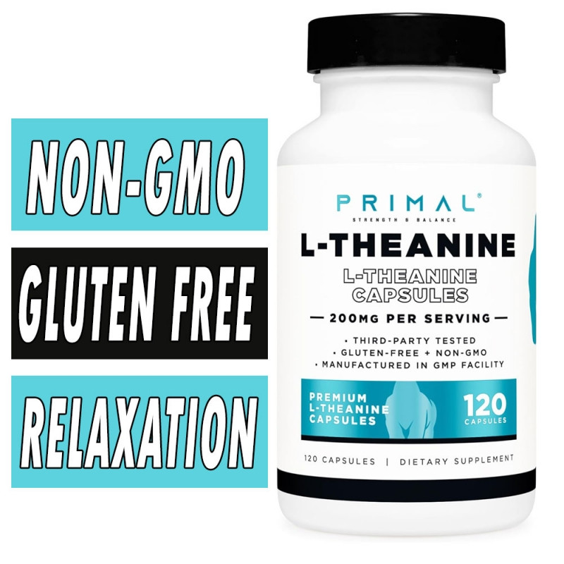 L-Theanine, 200 mg, 120 Capsules Луцьк - фото 4