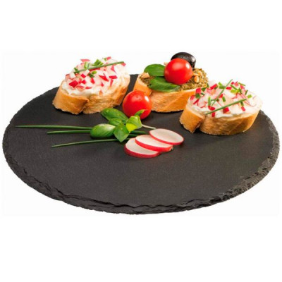 Доска для подачи APS зі сланцю d 28 см (00969) Винница - изображение 1