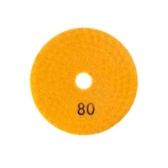 Окружность алмазная шлифовальная, гибкая на липучке 100 мм P80. INTERTOOL BT-0906 Киев