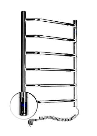 Рушникосушарка електрична NAVIN Блюз 480х600 права сенсор з таймером Київ