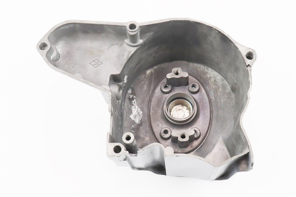 Кришка двигуна ліва (для статора магнето на 2 котушки) 110cc + кришка овальна (можливі дефекти фарбування) Київ - фото 3