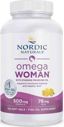 Омега-3 для женщин и вечерняя примула  Nordic Naturals Omega With Evening Primrose 830 мг 120 капс лимон Киев