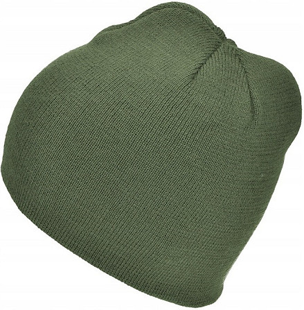 Універсальна Шапка зимова з акрилу Mil-Tec від Sturm "BEANIE" (12138001) Olive Нововолинськ - фото 2