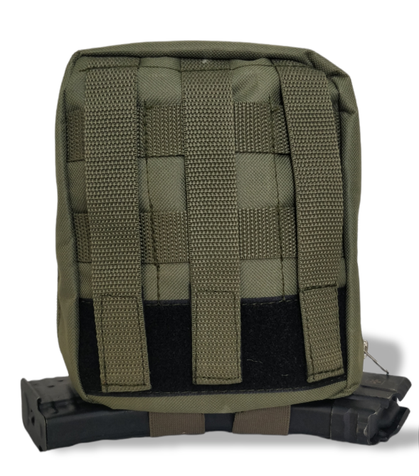 Підсумок універсальний на змійці олива хакі аптечка армійська на блискавці з кріпленням молі Одеса - фото 8