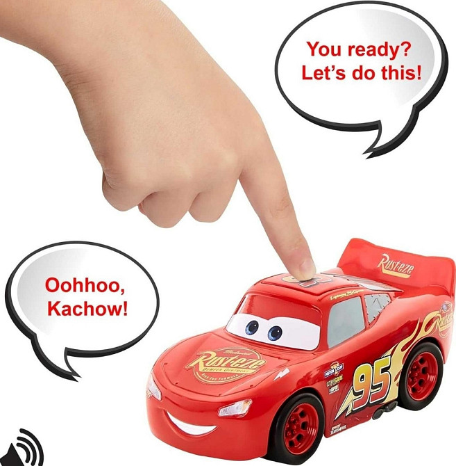 Машинка тачки блискавка МакКвін зі звуком Disney Pixar Cars HJC58   ОРИГІНАЛ! Харків - фото 3