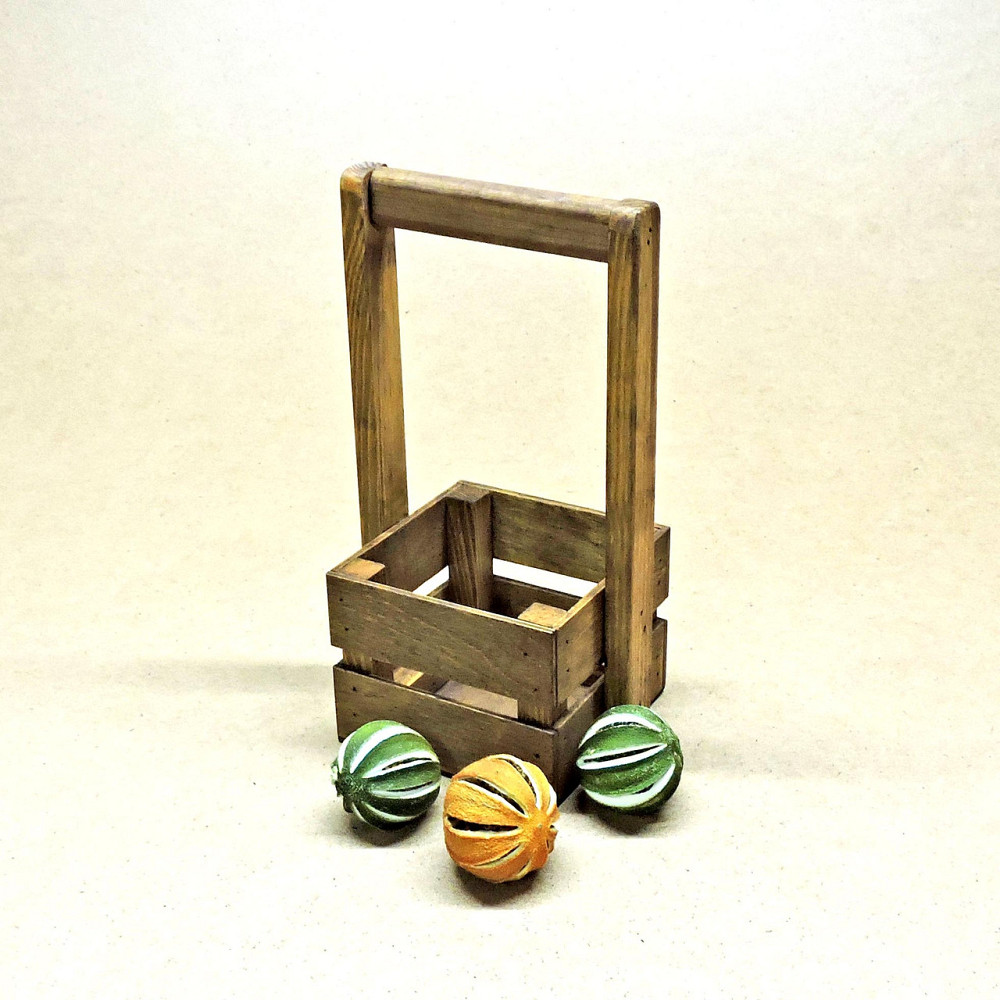 Подарунковий кошик "Шервуд 12х12" капучино Миколаїв - фото 1