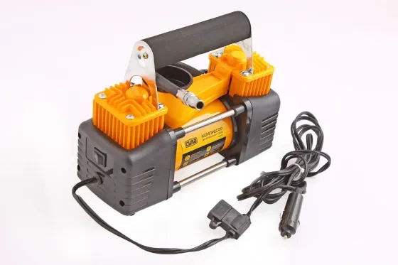 Компресор 360Вт/150psi/85л Сила Трофі на затисках 2-цил. в кейсі, маном. Вінниця