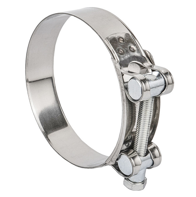 Хомут силовий неіржавкий 24 мм Ø 92-97 мм (КРАТНО 5 шт.) SIGMA (2508261) Київ - фото 1