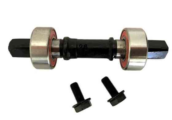 Каретка велосипедна розбірна (квадрат) (у зборі, пром підшипник) (KL-910D) KL Мукачево