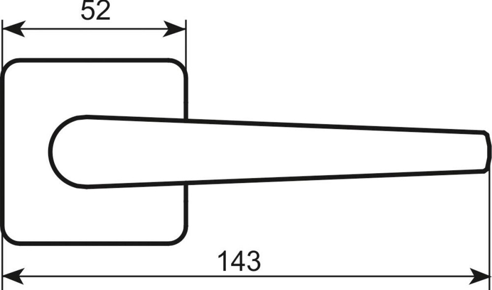 Ручка Colombo Robotre S хром R ф/с Киев - изображение 2