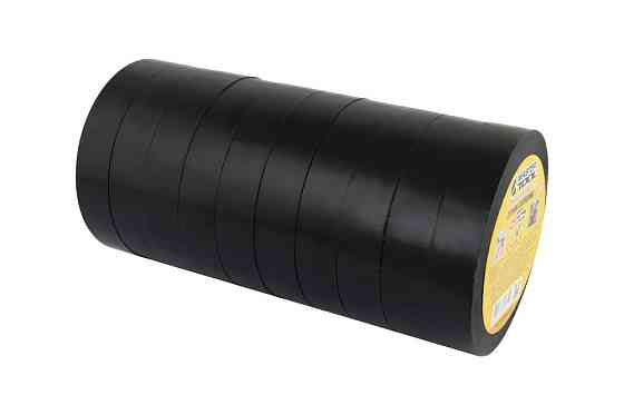 MASTERTOOL Стрічка ізоляційна MASTERTOOL 17 мм 25 м 10 шт чорна 44-9125 Коломия