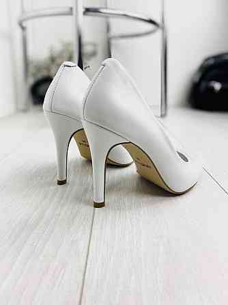 Nivelle Туфлі жіночі NIVELLE білі натуральна шкіра каблук 10 см 37р. (1826/91-9535) Коломия
