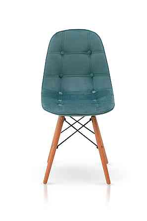 Стілець ДЖАСТІН, велюр аквамарин Киев