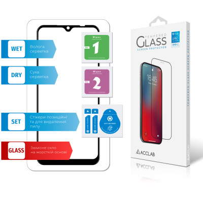 Скло захисне ACCLAB Full Glue Xiaomi Redmi 9A/9C (1283126508820) Вінниця - фото 6