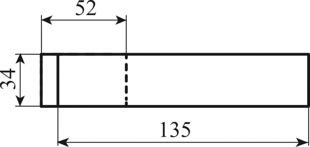 Ручка Tupai Linha Q2 2730RE хром матовый R ф/с Киев - изображение 2