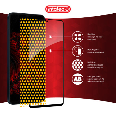 Скло захисне Intaleo Full Glue Samsung A06 Black (1283126598708) Вінниця - фото 7