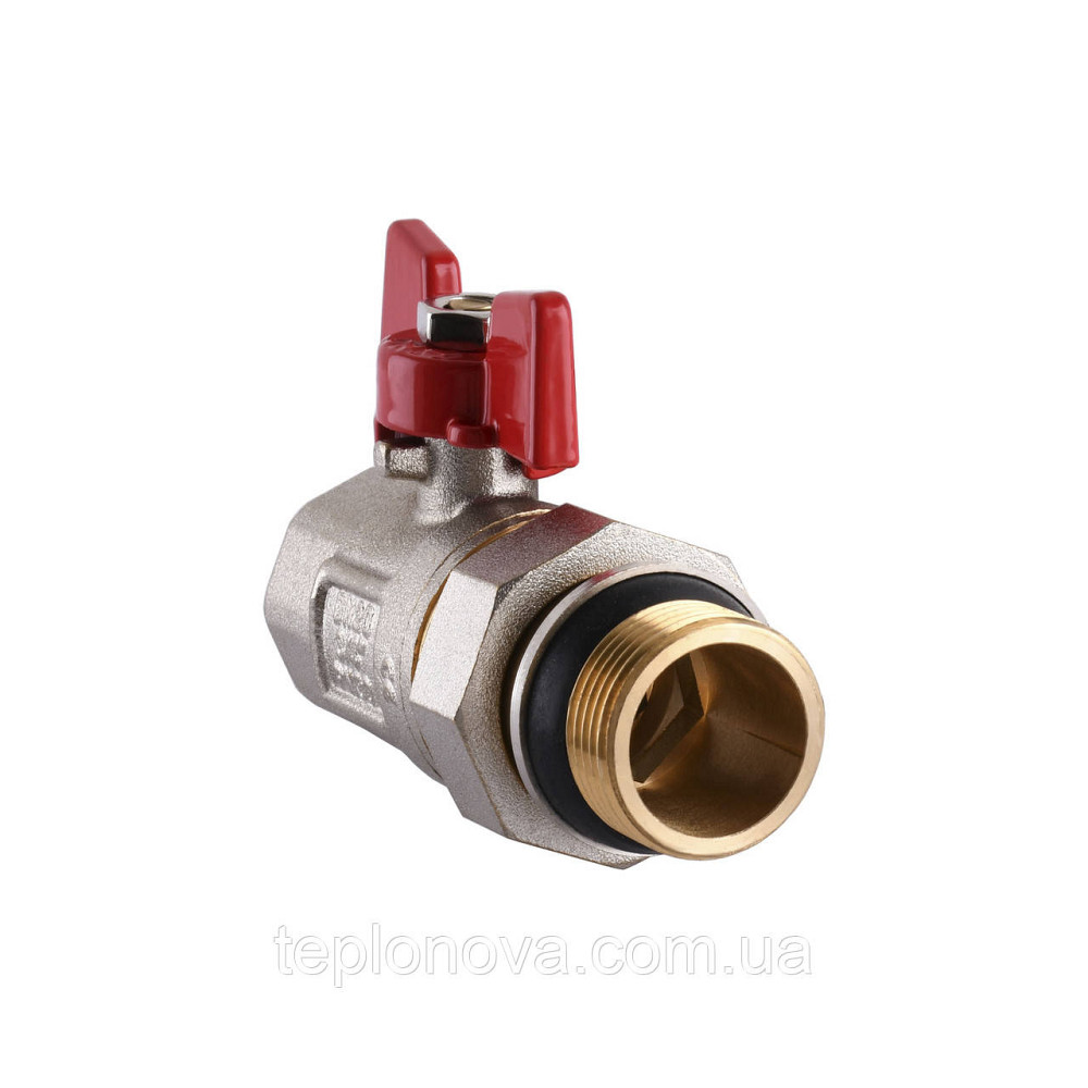 Кран шаровый прямой с американкой WATERVALVE Q003  NV-V343 3/4″ BH Черновцы - изображение 3