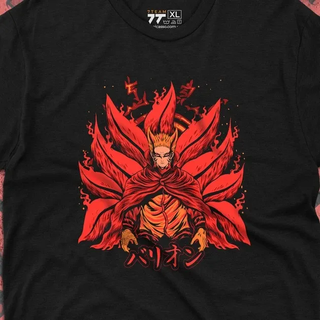 Футболка мужская с принтом Наруто Режим Баріон Размер 48 Anime0288 Днепр - изображение 4