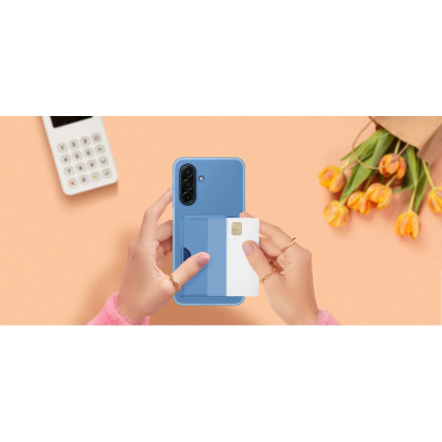 Чохол до мобільного телефона Samsung Galaxy A17 (A175) Card Slot Case Blue (EF-OA176TLEGWW) Вінниця - фото 6