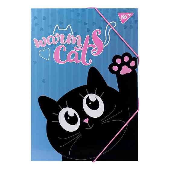 Папка для праці "Yes" картон А4 491756 "Meow", шт Київ