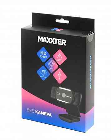 Вебкамера Maxxter WC-FHD-AF-01 Чорний Харків