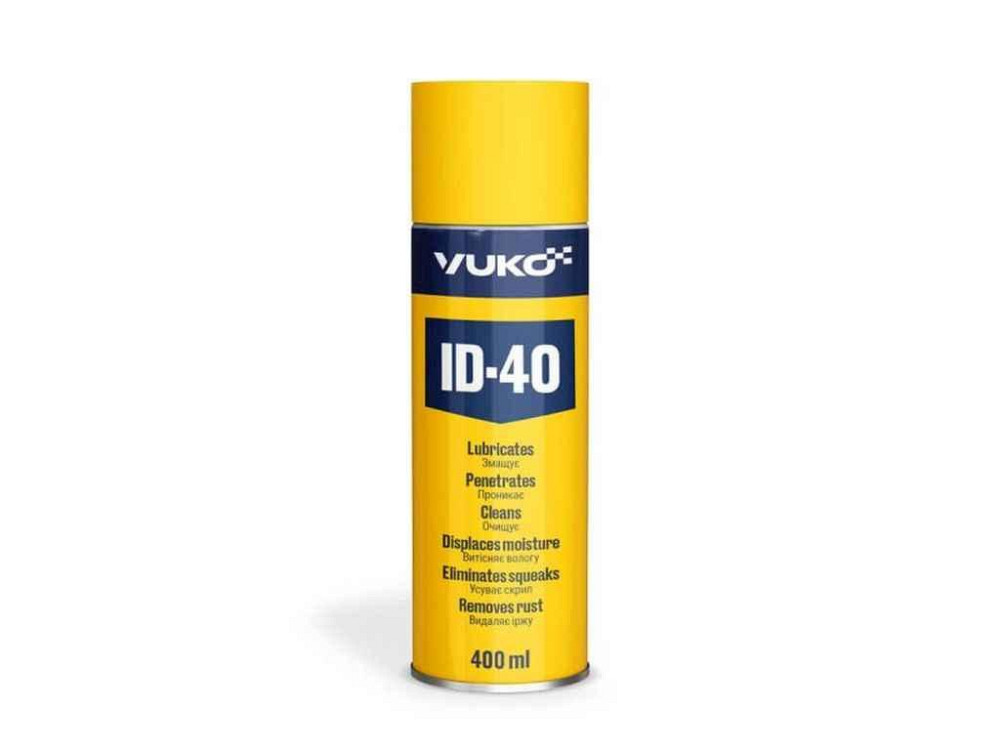 Змазка багатофункціональна ID-40 балон жерсть 400мл ТМ VUKO Київ - фото 1