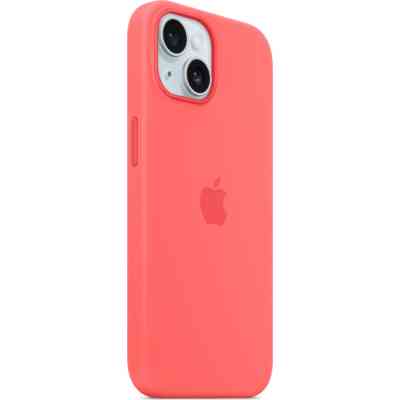 Чехол для мобильного телефона Apple iPhone 15 Silicone Case with MagSafe Guava (MT0V3ZM/A) Винница