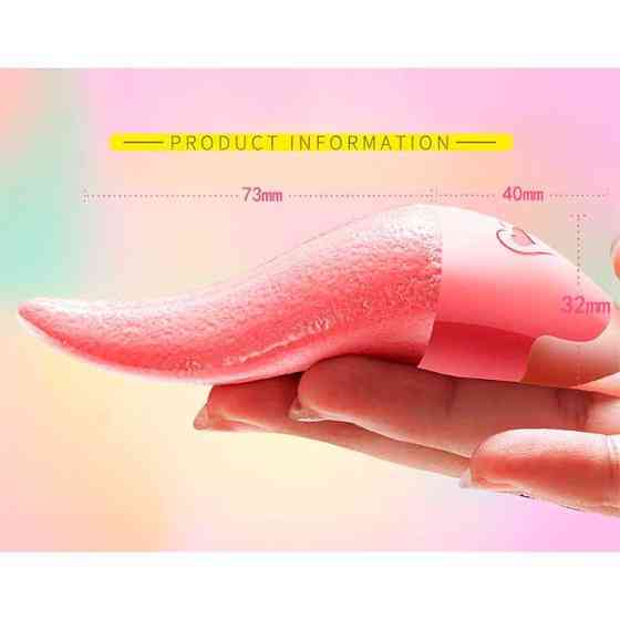 Оральний вібратор язик USB 10 режимів вібрації Вінниця