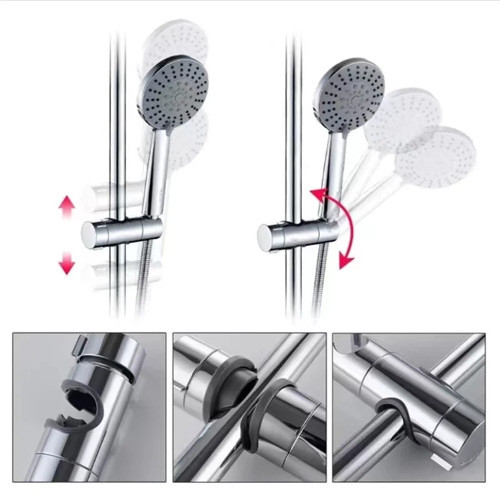 Держатель для душевой лейки с регулировкой угла наклона на штангу стойку Винница - изображение 5