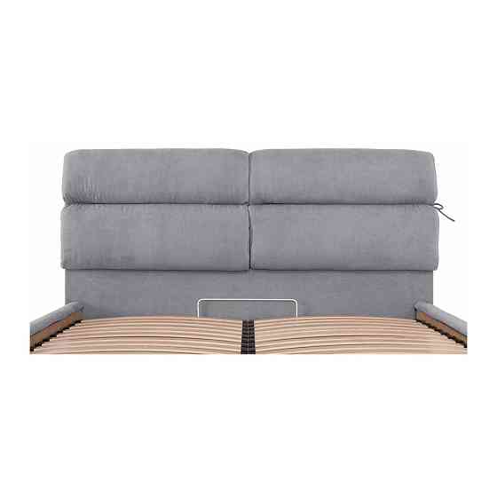 Кровать EdinburghDesign Rosto 93 VIP с дополнительной металлической цельносварной рамой 90x190 серый Киев