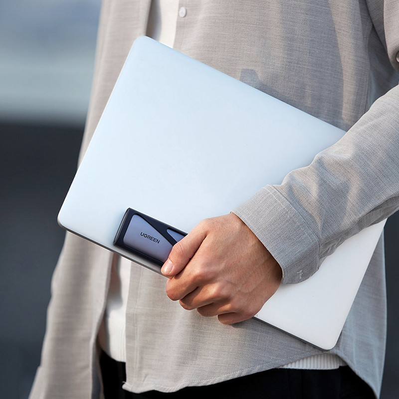 Зовнішня кишеня для SSD M.2 (NVME) M-KEY UGREEN 3.1 GEN2 CM400 сіра Винница - изображение 7