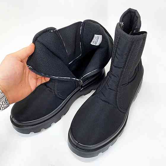 Базарные теплые женские сапоги 40р 25см, Ботинки женские качественные, Удобные челси зимние LX-46 Ивано-Франковск