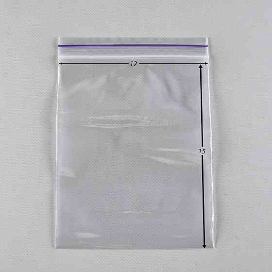 Пакет з замком zipp 12см 15см(100шт) Харків