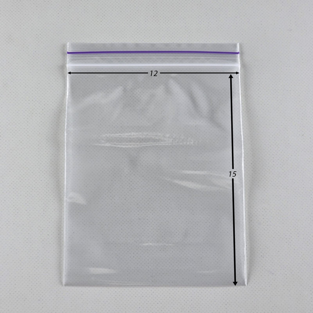 Пакет з замком zipp 12см 15см(100шт) Харків - фото 3