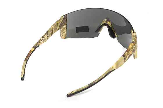 Окуляри захисні Global Vision Astro Camo (gray), сірі в камуфльованій оправі (з можливістю установки діоптрійної вставки) Запорожье