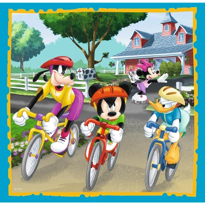 Пазл Trefl Mickey&friends Микки с друзьями 3 in1 (5900511348460) Винница - изображение 4