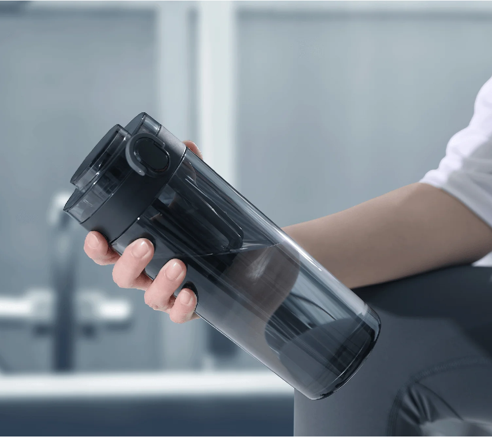Спортивна пляшка Xiaomi Mijia Tritan Water Cup Black Одеса - фото 5