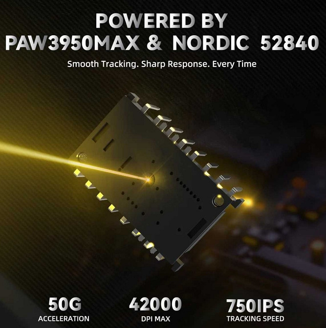 Новинка 2025! ATTACK SHARK R11 ULTRA  49г  8000гц 42000dpi. Харків - фото 3