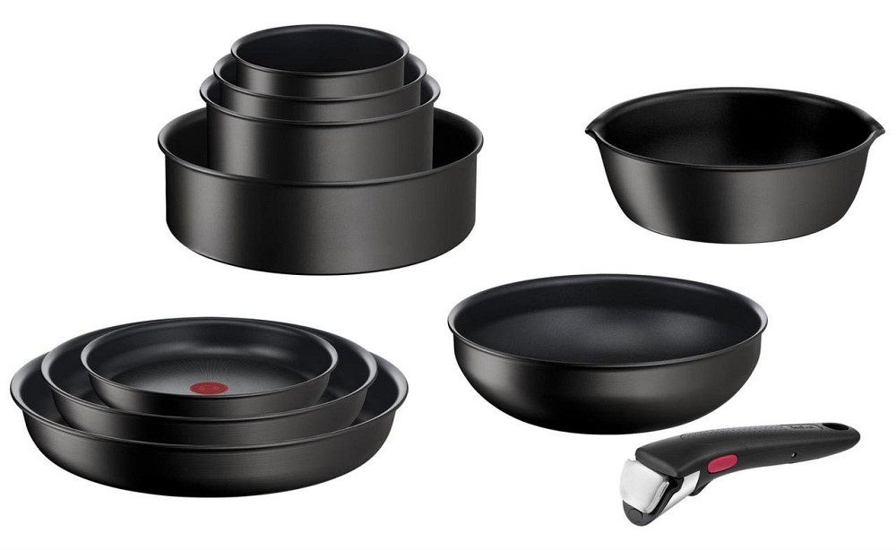 Набір посуду Tefal Ingenio Unlimited 13 предметів (L7639002) ( Чорний ) Харьков - изображение 2