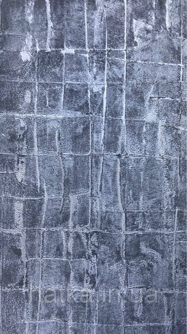 Шпалери Marburg Tango 58810 лофт 3д під штукатурку чорні сірі з сріблом 10х0,70 Київ - фото 6