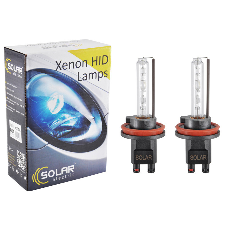 Ксеноновая лампа Solar H11 4300K, 85V, 35W PGJ19-2 KET, 2шт Львов - изображение 1