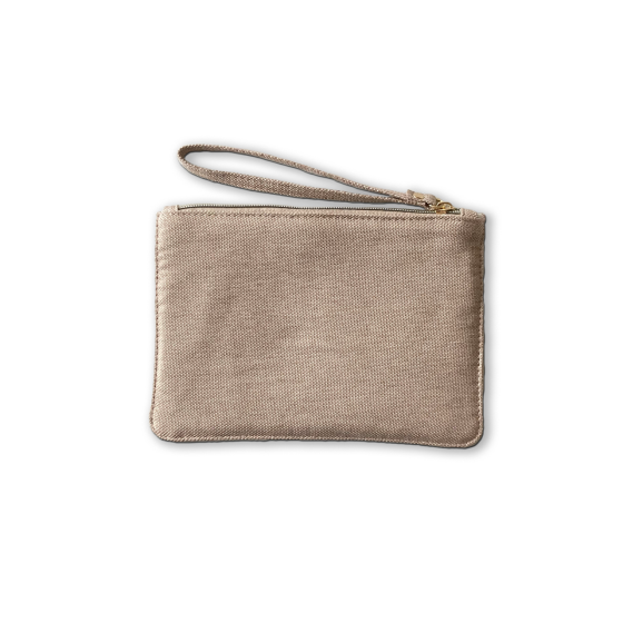 Косметичка жіноча з ручкою Nashi Argan Passepartout Pochette, натуральна бавовна Слов'янськ