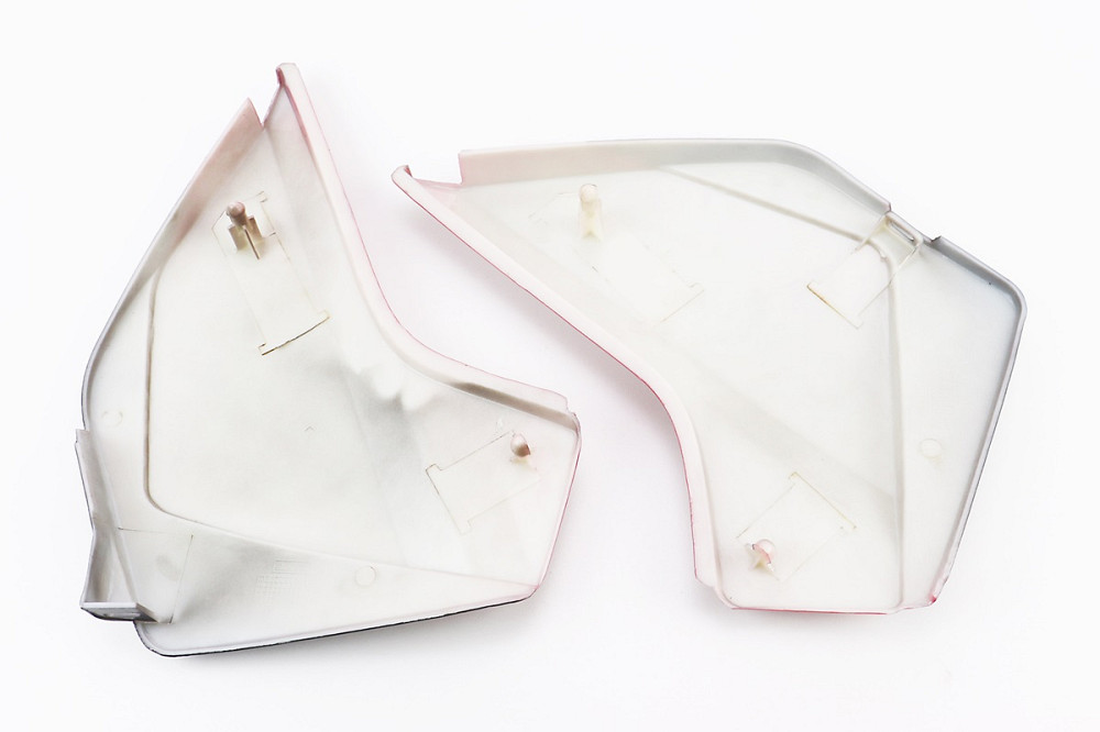 пластик - бічний середній лів, прав к-кт 2шт ЧЕРВОНИЙ Київ - фото 2