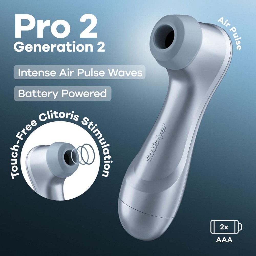 Вакуумний кліторальний стимулятор Satisfyer Pro 2 Generation 2 Battery Series (м'яте паковання!!!) Sex Aura Київ - фото 8