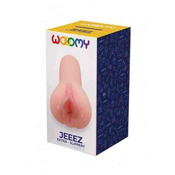 Мастурбатор-вагина Wooomy Jeeez Masturbator Vagina, мягкие открытые губы, 11,6х5,4 см Sex Aura Киев