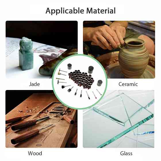 Набір насадок 150 шт для дремеля з кейсом Київ