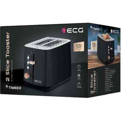 Тостер ECG ST 2768 Timber Black Винница