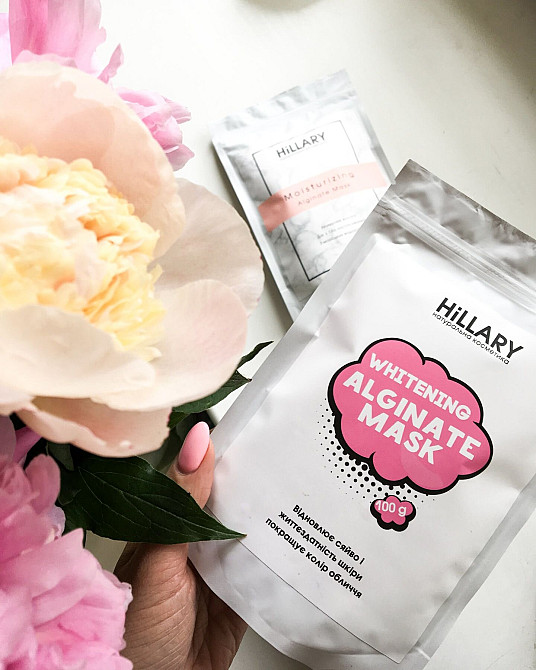 Отбеливающая альгинатная маска Whitening Alginate Mask Hillary 100 г Киев - изображение 8