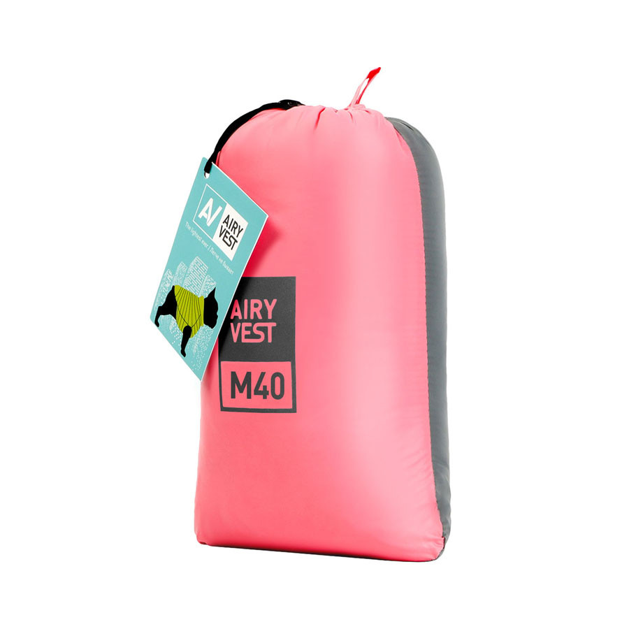 Курточка для собак AiryVest двостороння, розмір М 40, коралово-сіра Коломыя - изображение 4