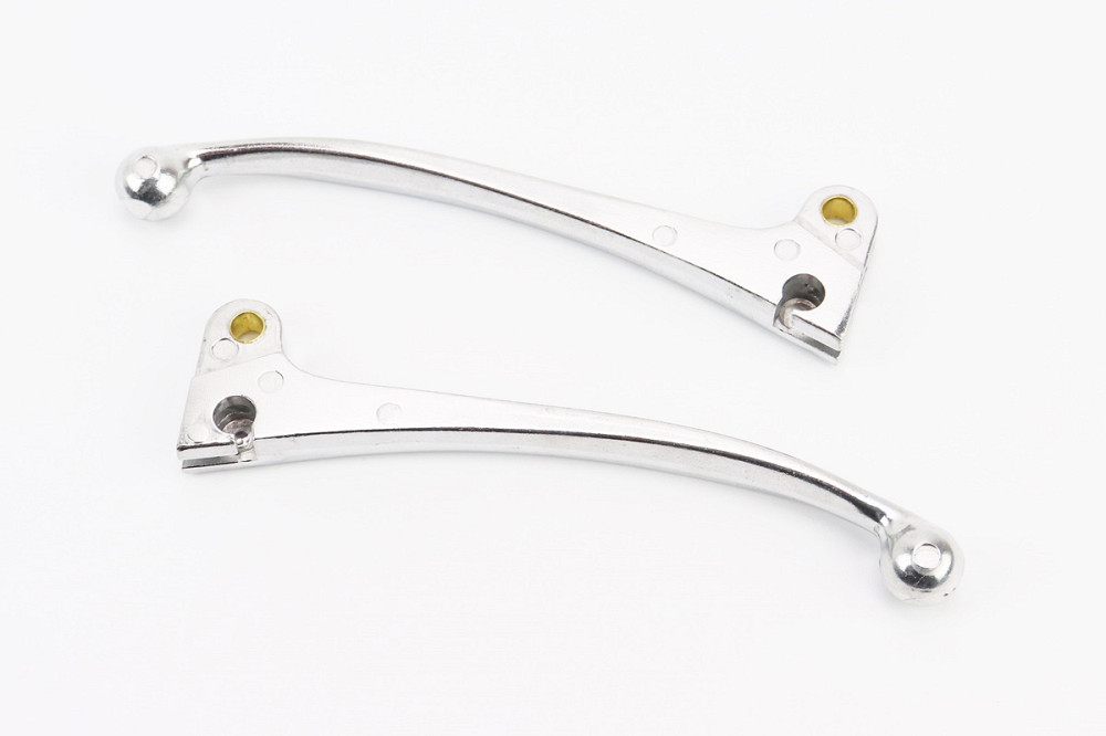 Важелі керма ліве, праве к-кт 2шт (під зчеп./барабан. гальмо) "хром" Киев - изображение 2